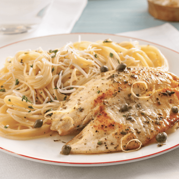 Tilapia Piccata Dinner